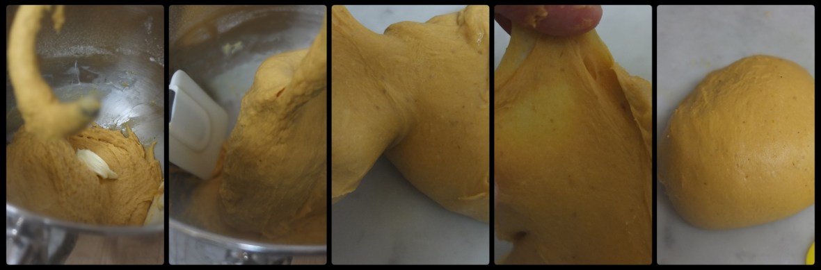 Pumpkin roti sisir dough part 2