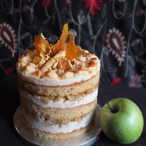 Apple pie layer cake - prototype 1