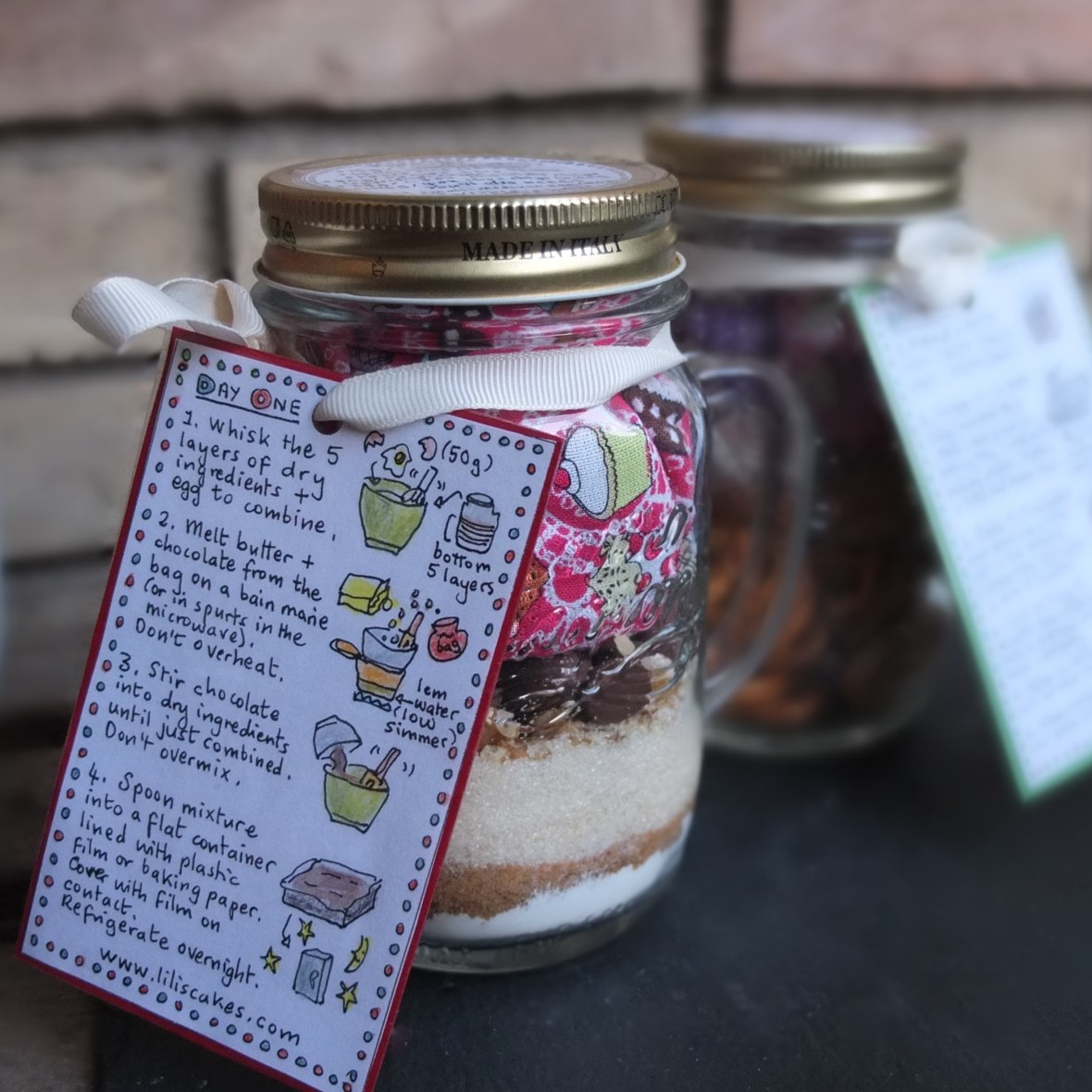 Rudolph cookie jar layers 1