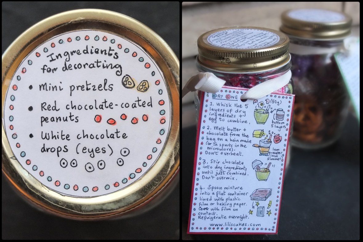 Making Rudolph cookie jars