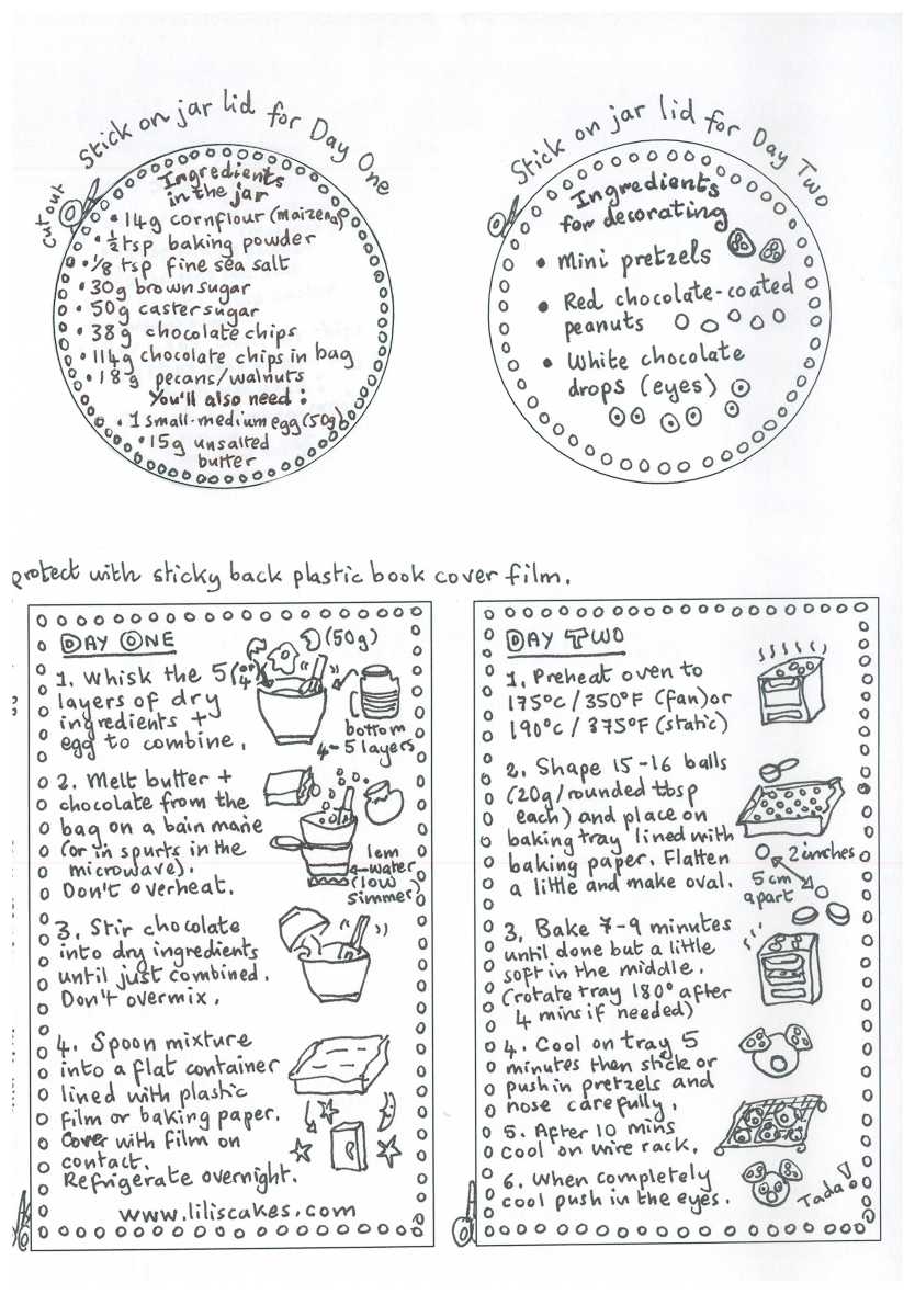 Rudolph chocolate cookie jar labels in bla