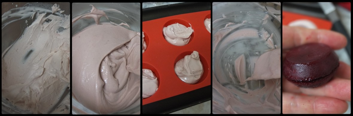 Mousse for cherry dome cakes and inserts 3