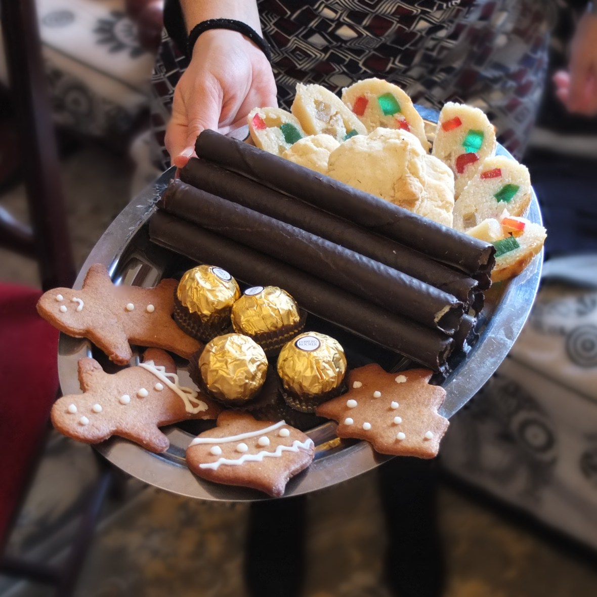 Gingerbread cookies and other treats