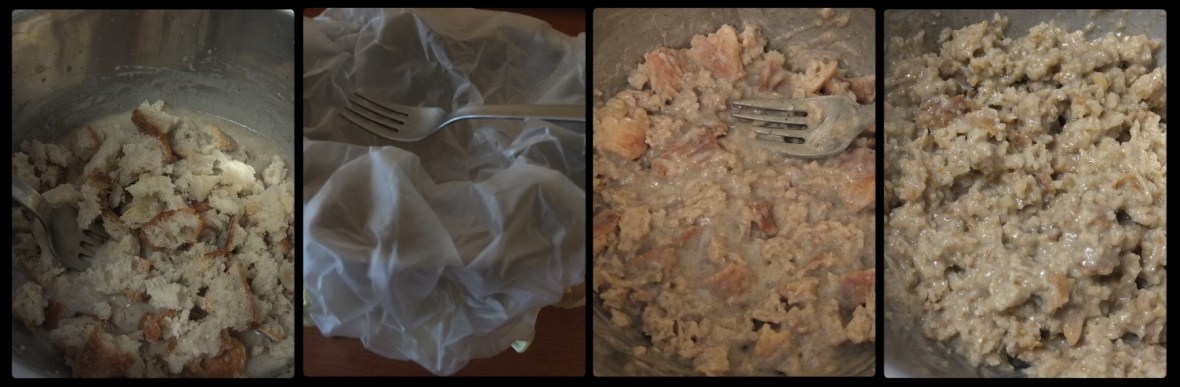 Sourdough bread pudding 1