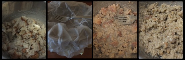 Sourdough bread pudding 1