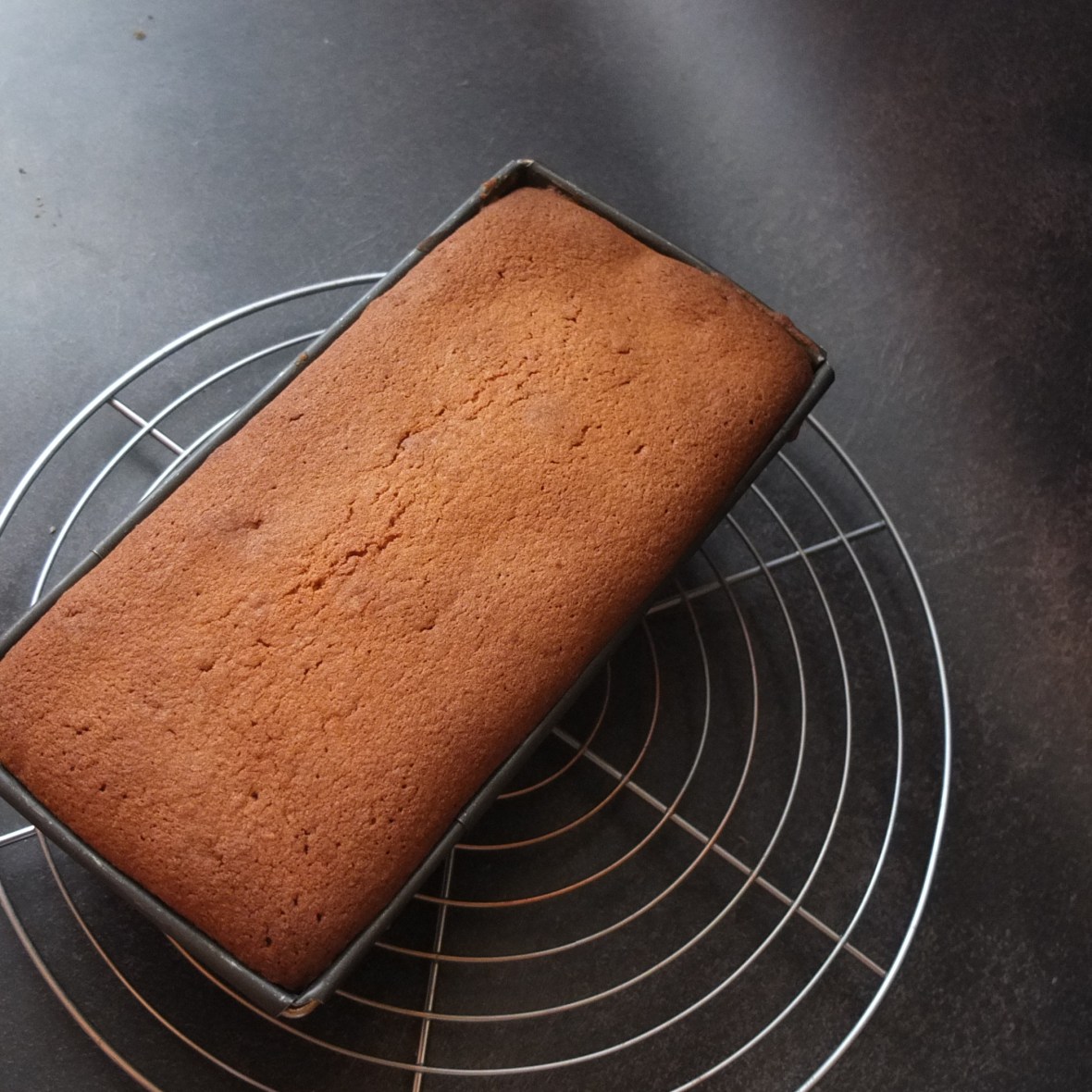 Baking the Ispahan cake