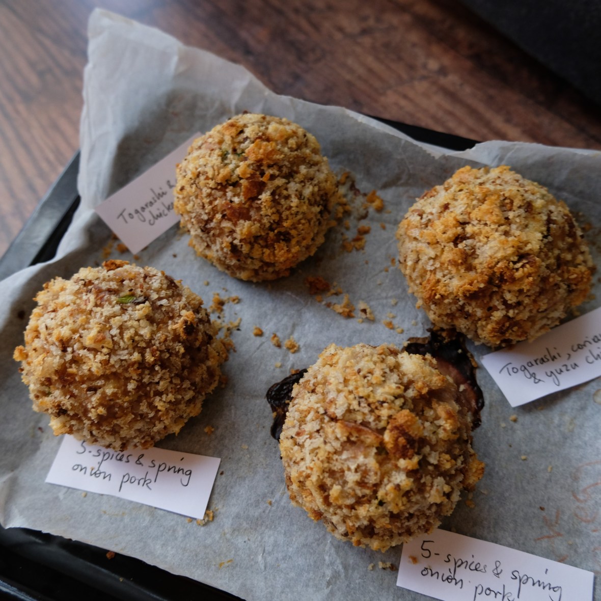 Homemade scotch eggs