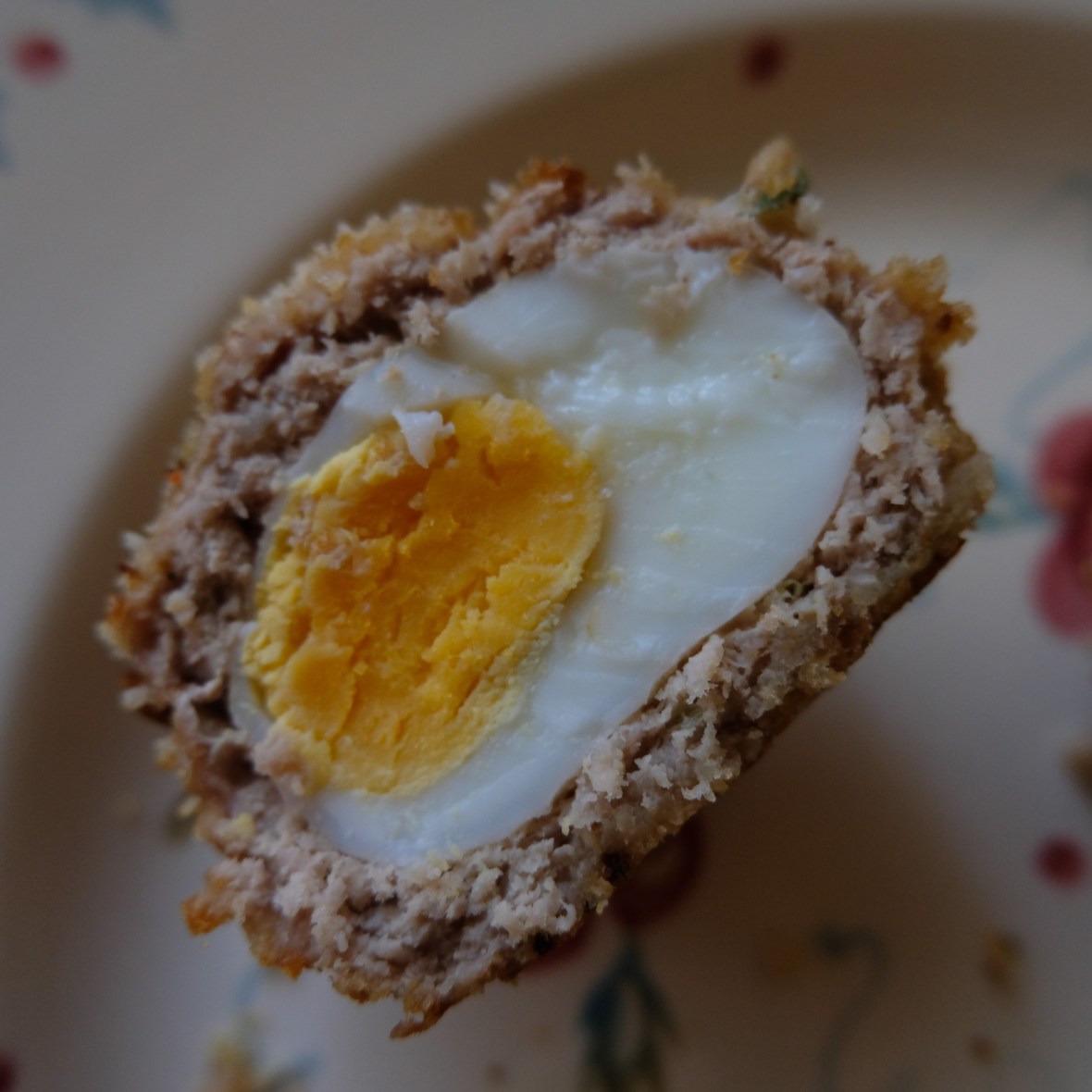 Chinese 5-spice and spring onion minced pork scotch eggs