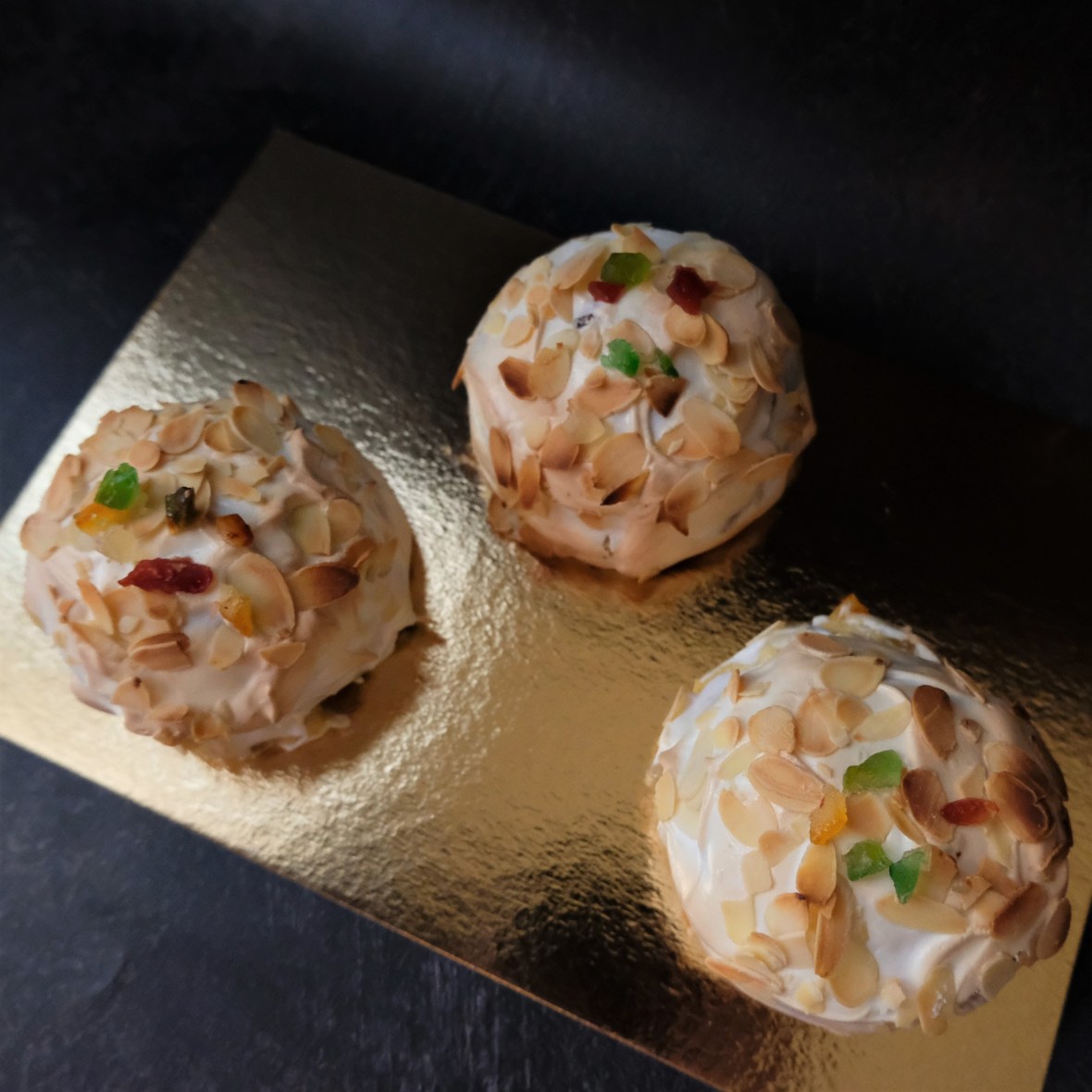 Sourdough orange blossom brioches polonaises