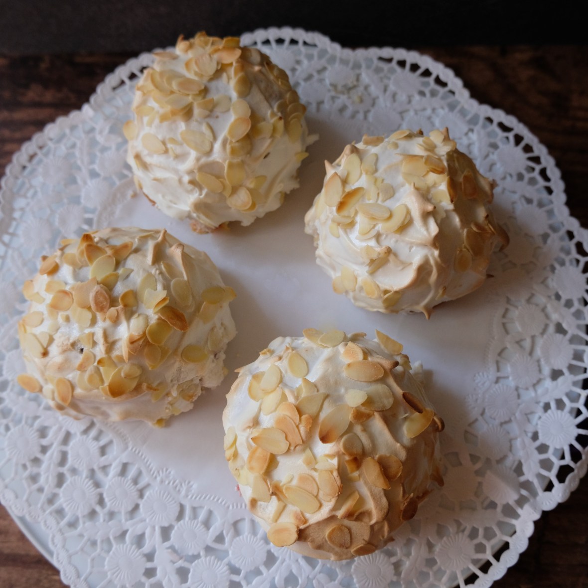 Sourdough orange blossom brioche polonaise