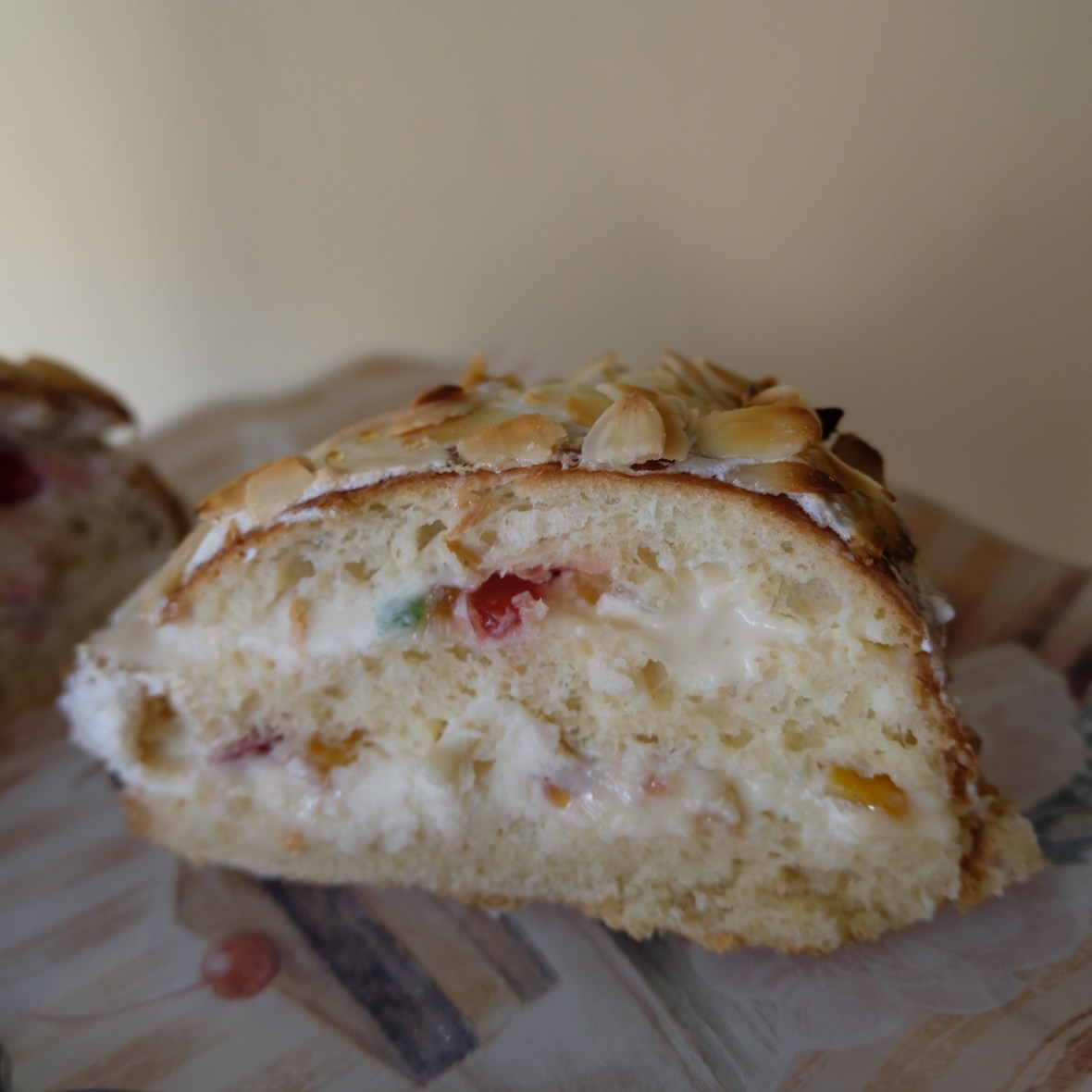 Sourdough orange blossom brioche polonaise