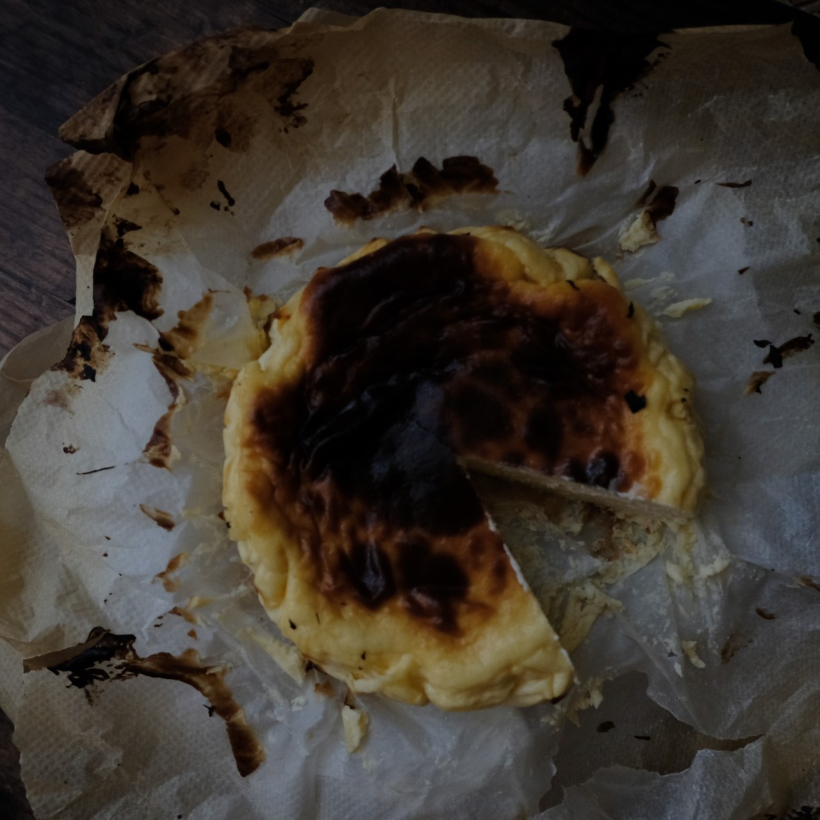 Basque burnt cheesecake