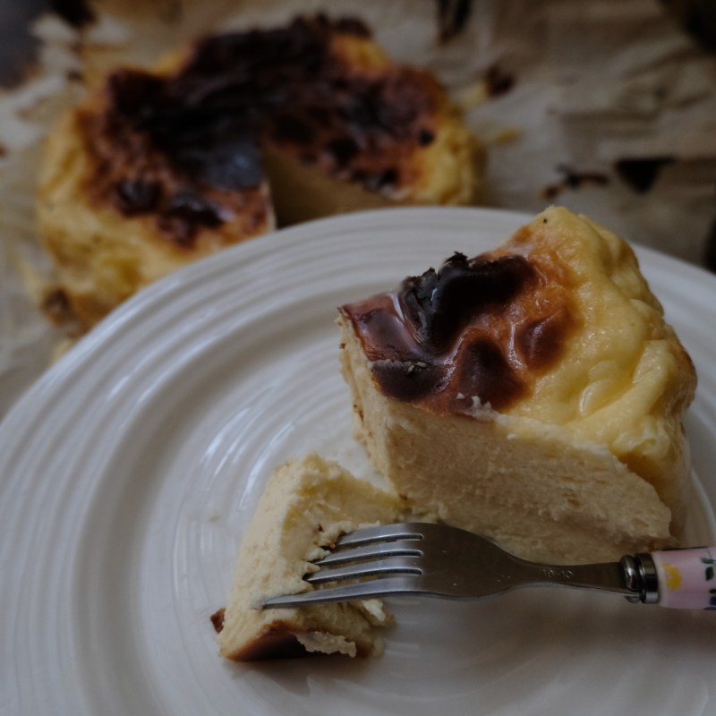 Burnt Basque cheesecake