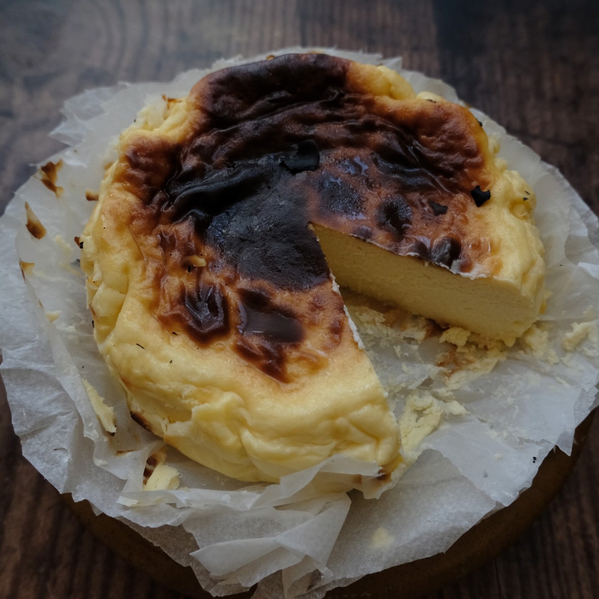 Basque burnt cheesecake