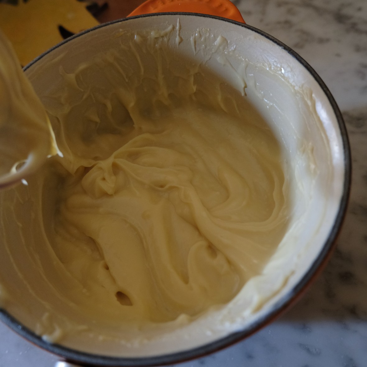 Maple syrup pastry cream