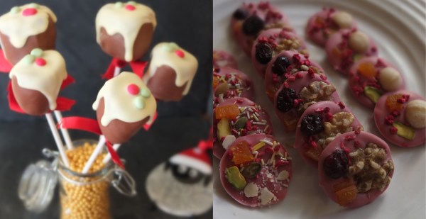 no bake Chocolate Christmas treats