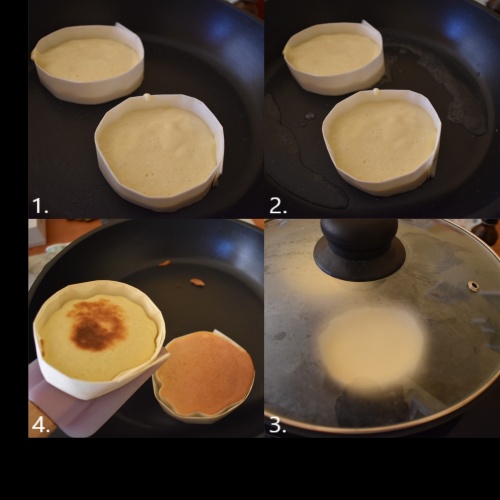Japanese pancakes - cooking