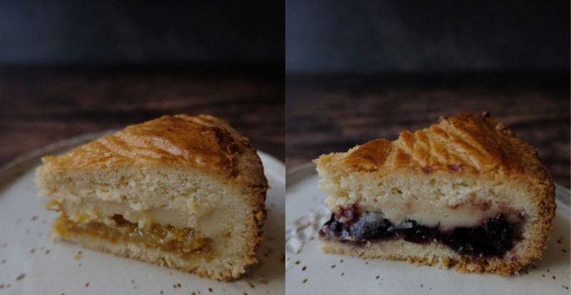 Slices of Gateaux Basques