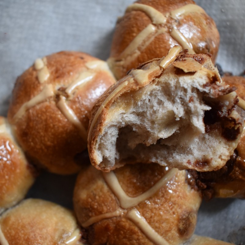 Best sourdough hot cross buns