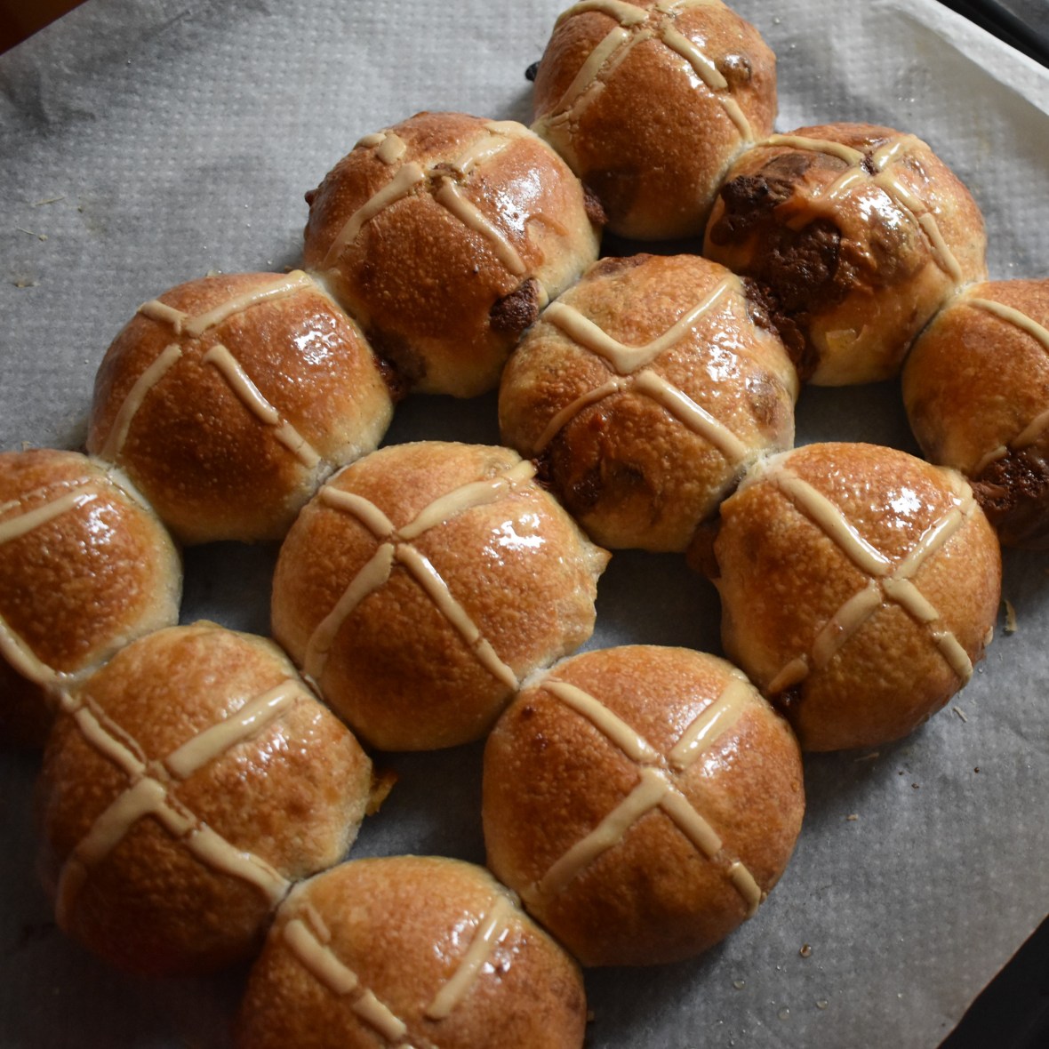 Best sourdough hot cross buns