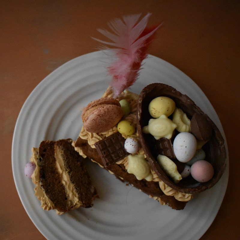 Dulce de leche chocolate cake, gluten free