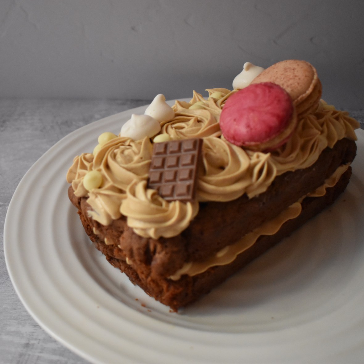 Dulce de leche chocolate cake