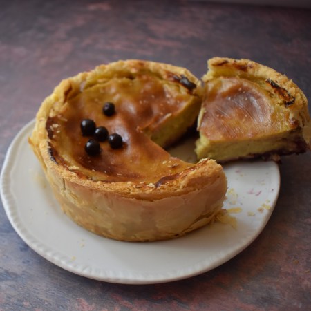 Flan cassis with xylitol - added sugar free