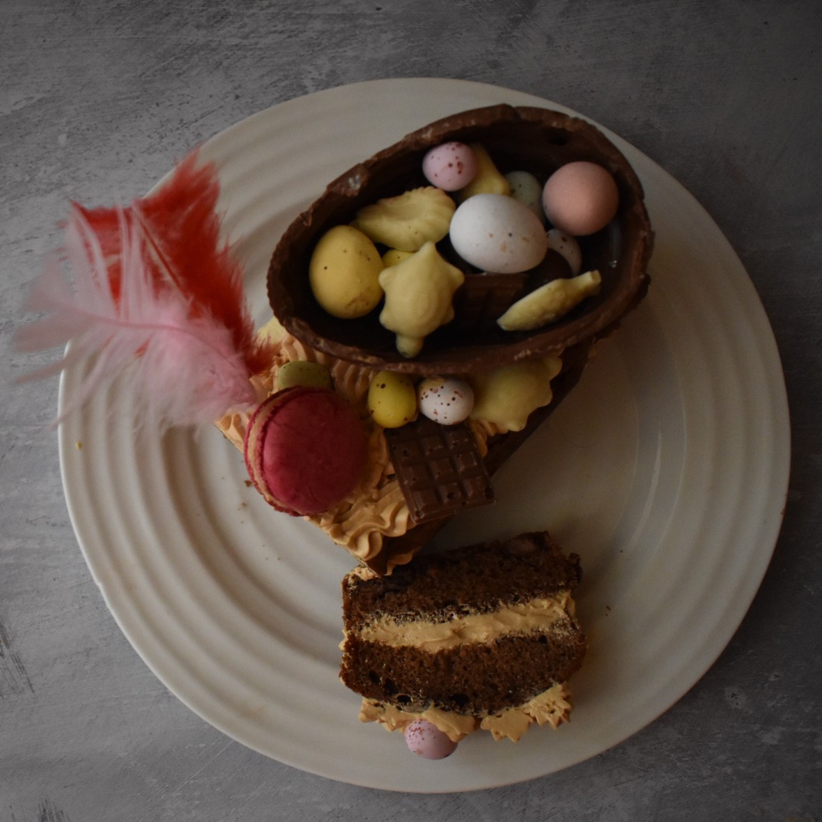 Dulce de leche chocolate cake, gluten free