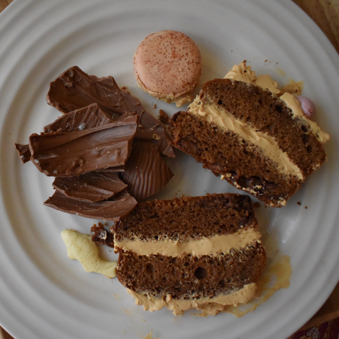 Dulce de leche chocolate cake, gluten free