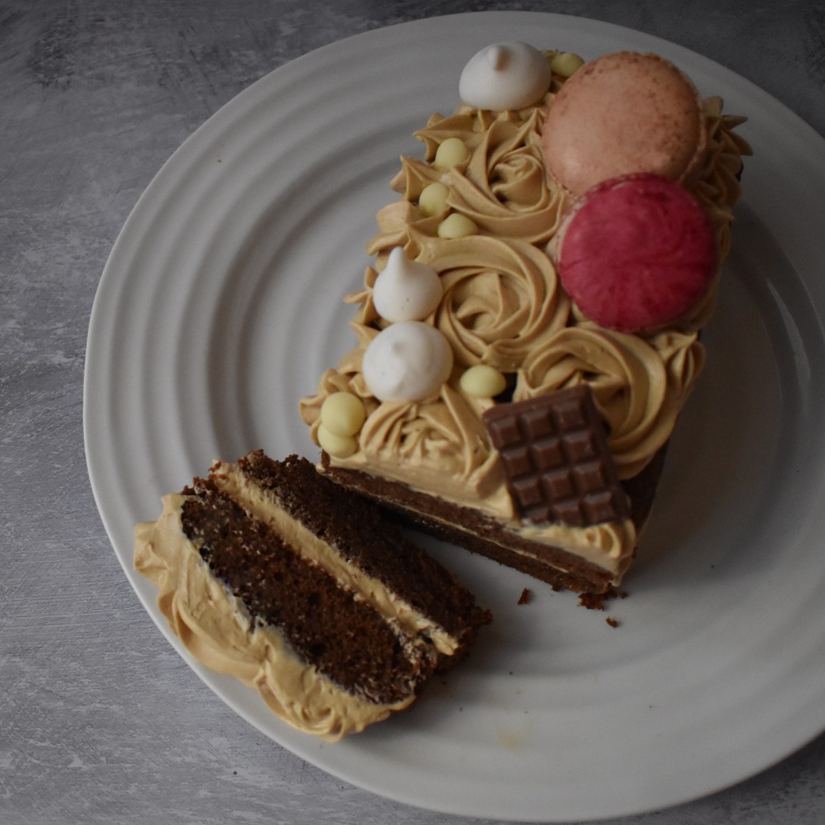 Dulce de leche chocolate cake, gluten free