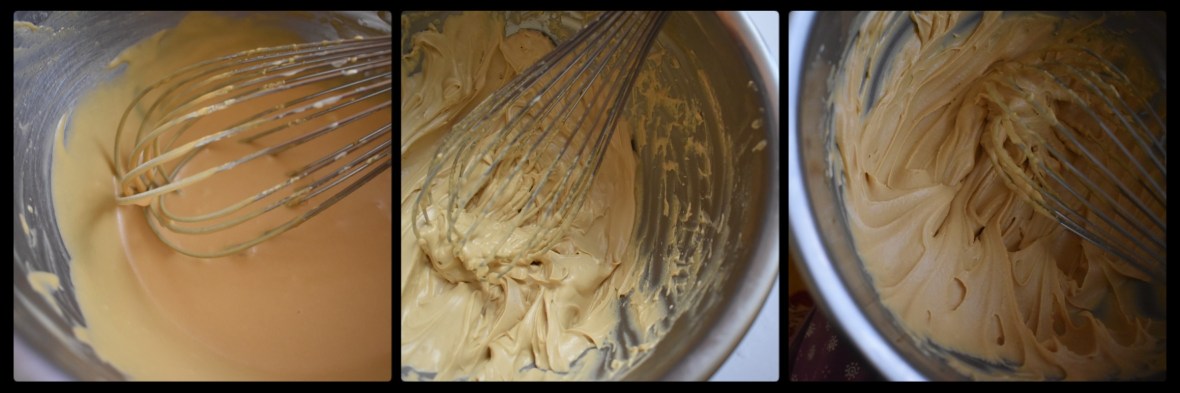 Making dulce de leche buttercream