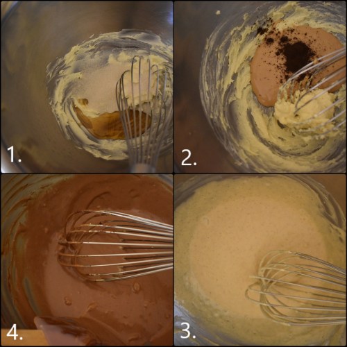 Making dulce de leche chocolate cake - 1