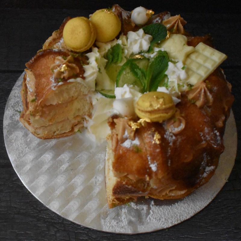 Mojito layer bundt cake