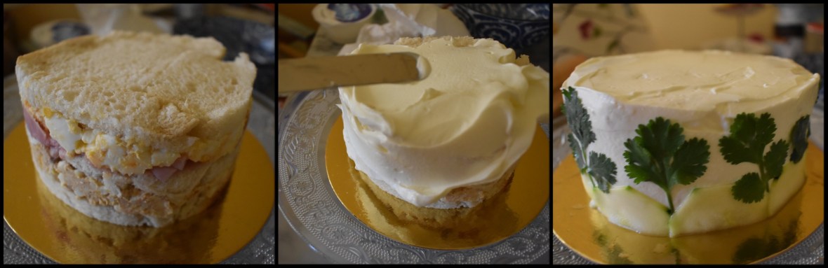 Making a Swedish Sandwich cake 2