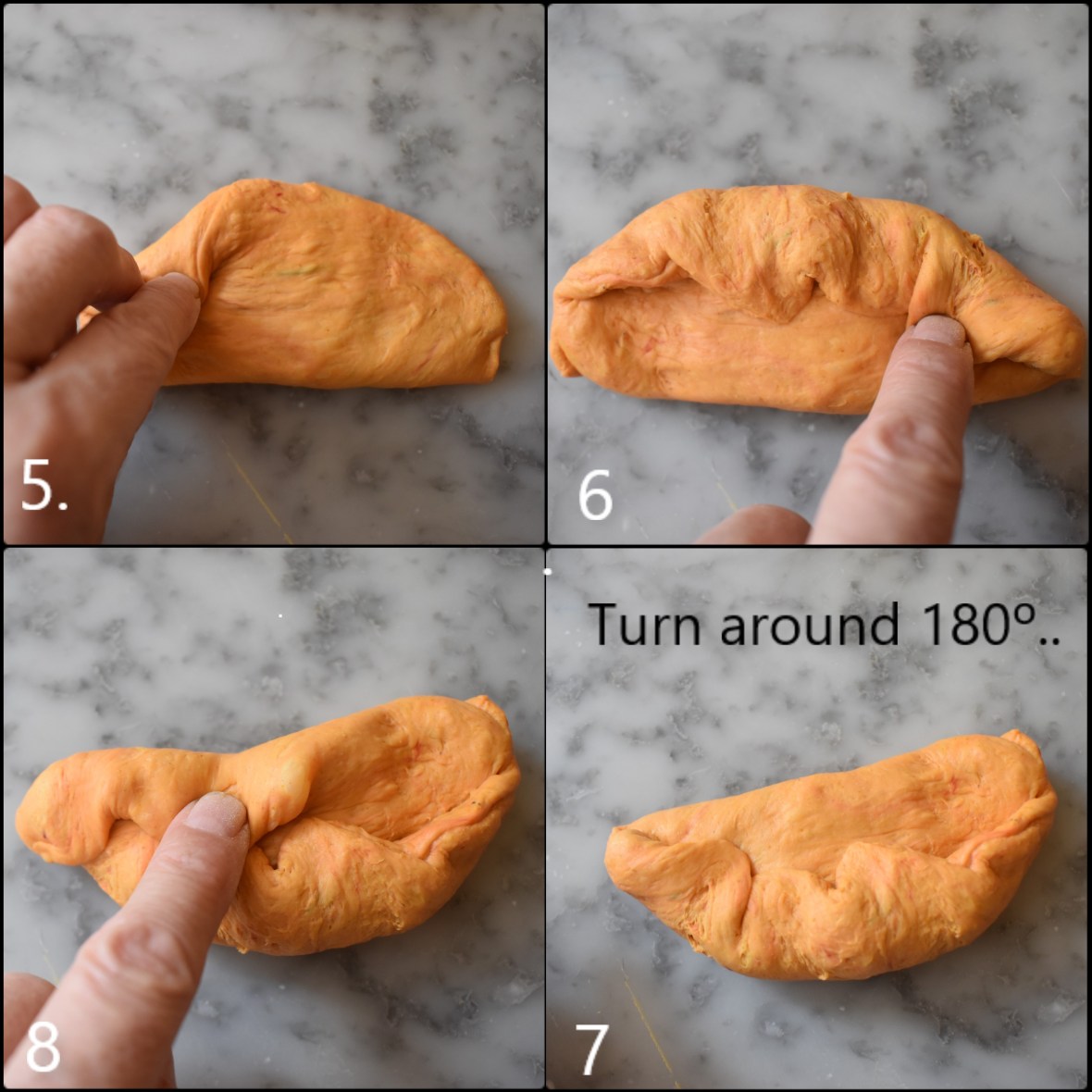 DAY 2 Shaping Halloween sourdough bagels part 2