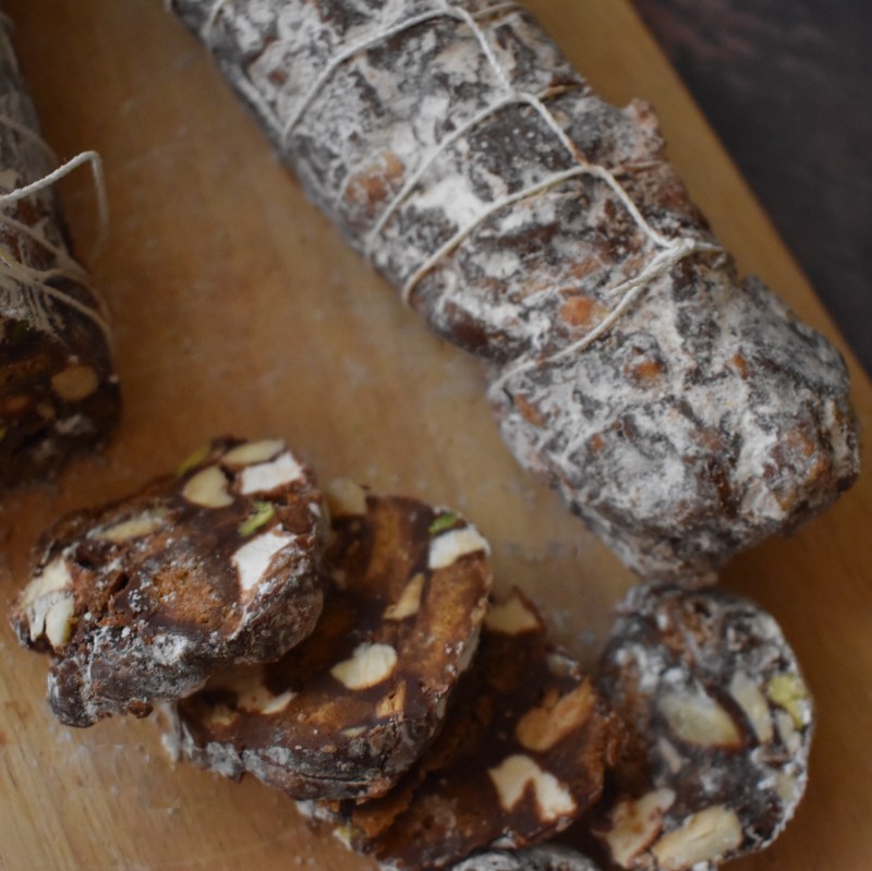 Chocolate salami