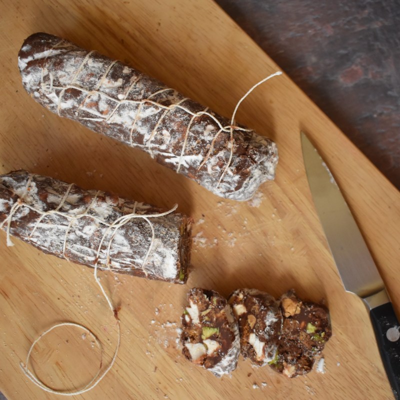 Chocolate salami