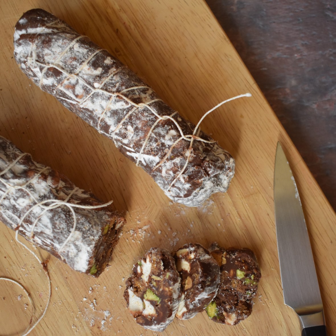 Chocolate salami