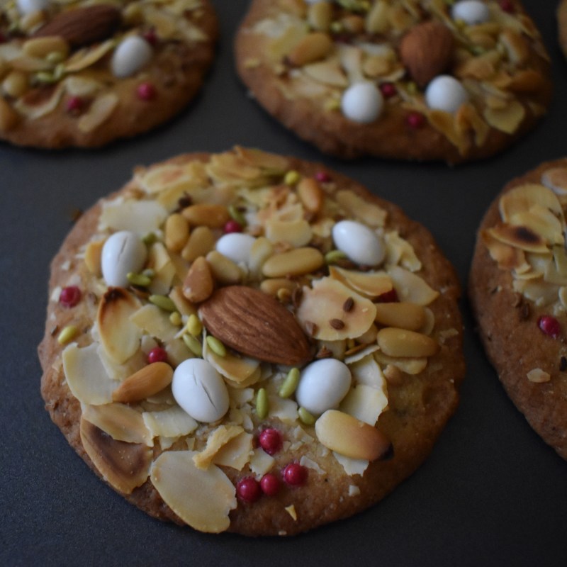 Fougasse monégasque cookies