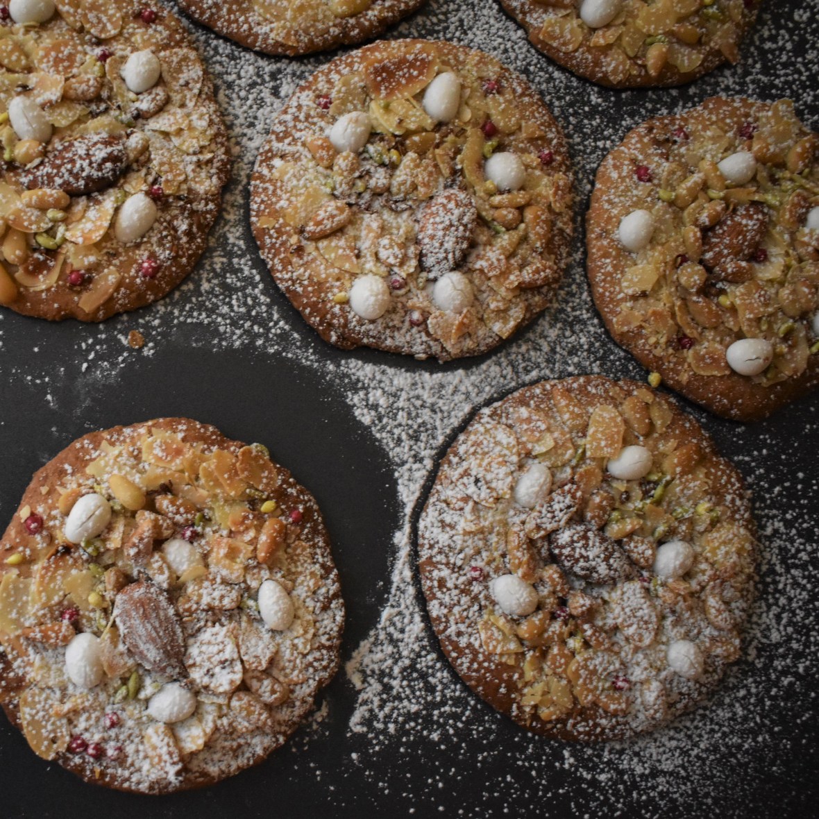Fougasse monégasque cookies