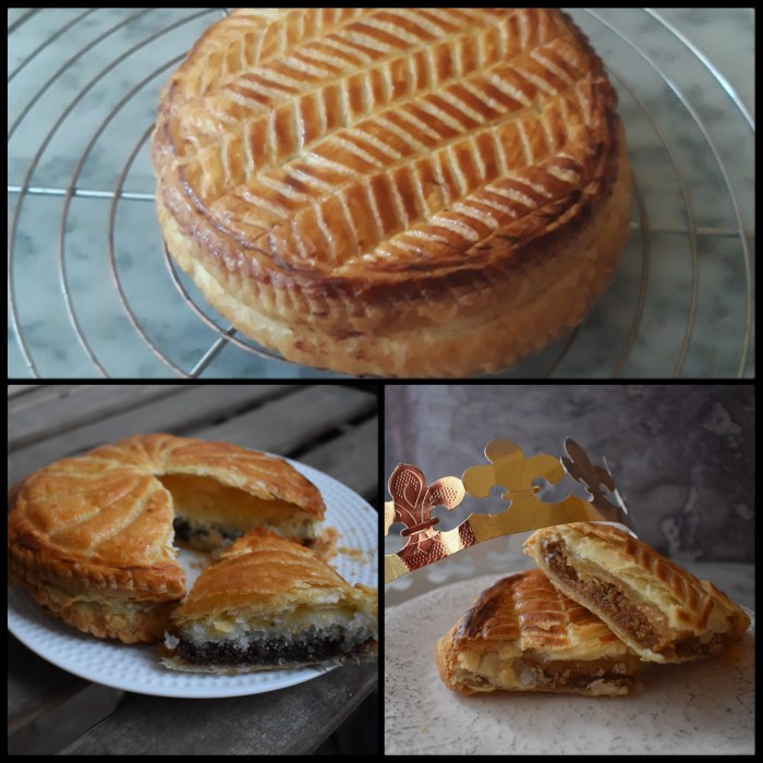 Galettes des rois, lemon or Bounty