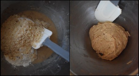 Making fougasse monégasque, 2