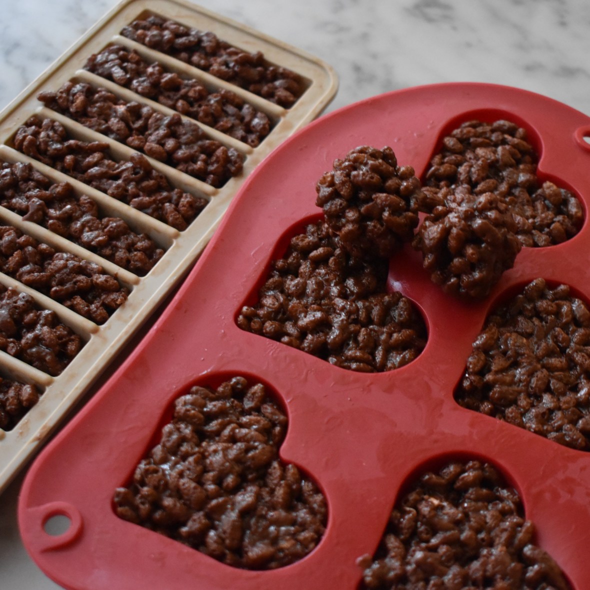Cocoa rice krispie treats