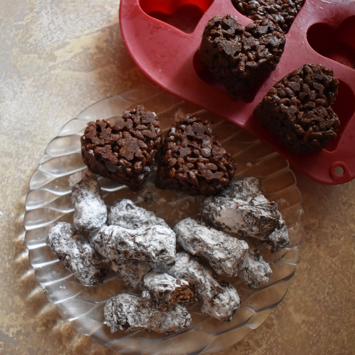 Muscadines, French milk chocolate truffles