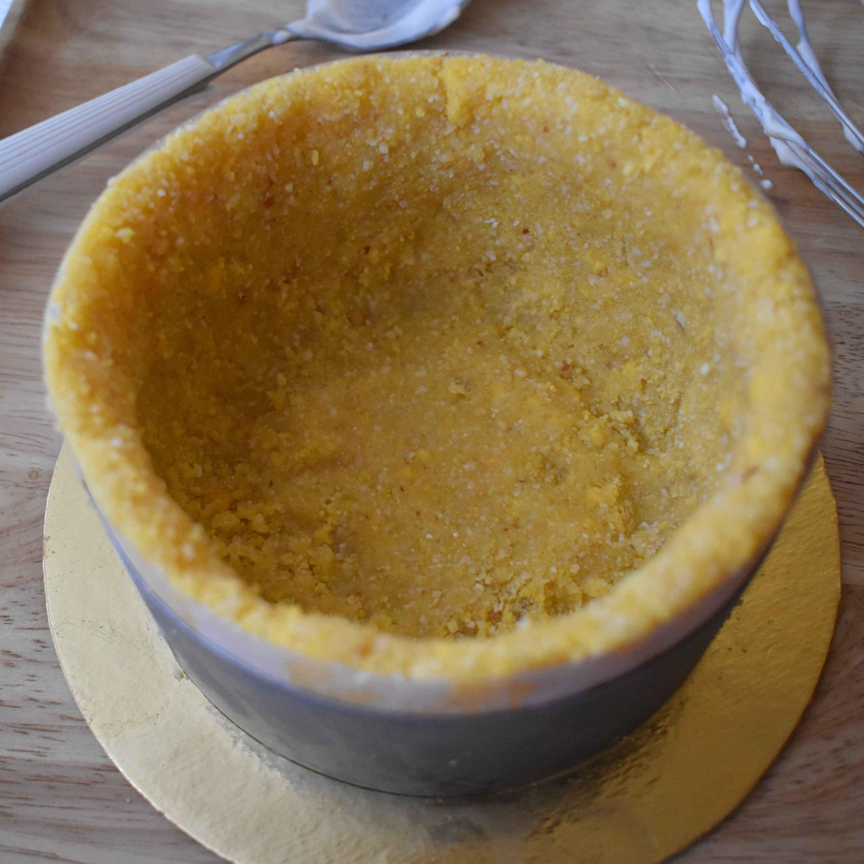 Custard cookie cheesecake base