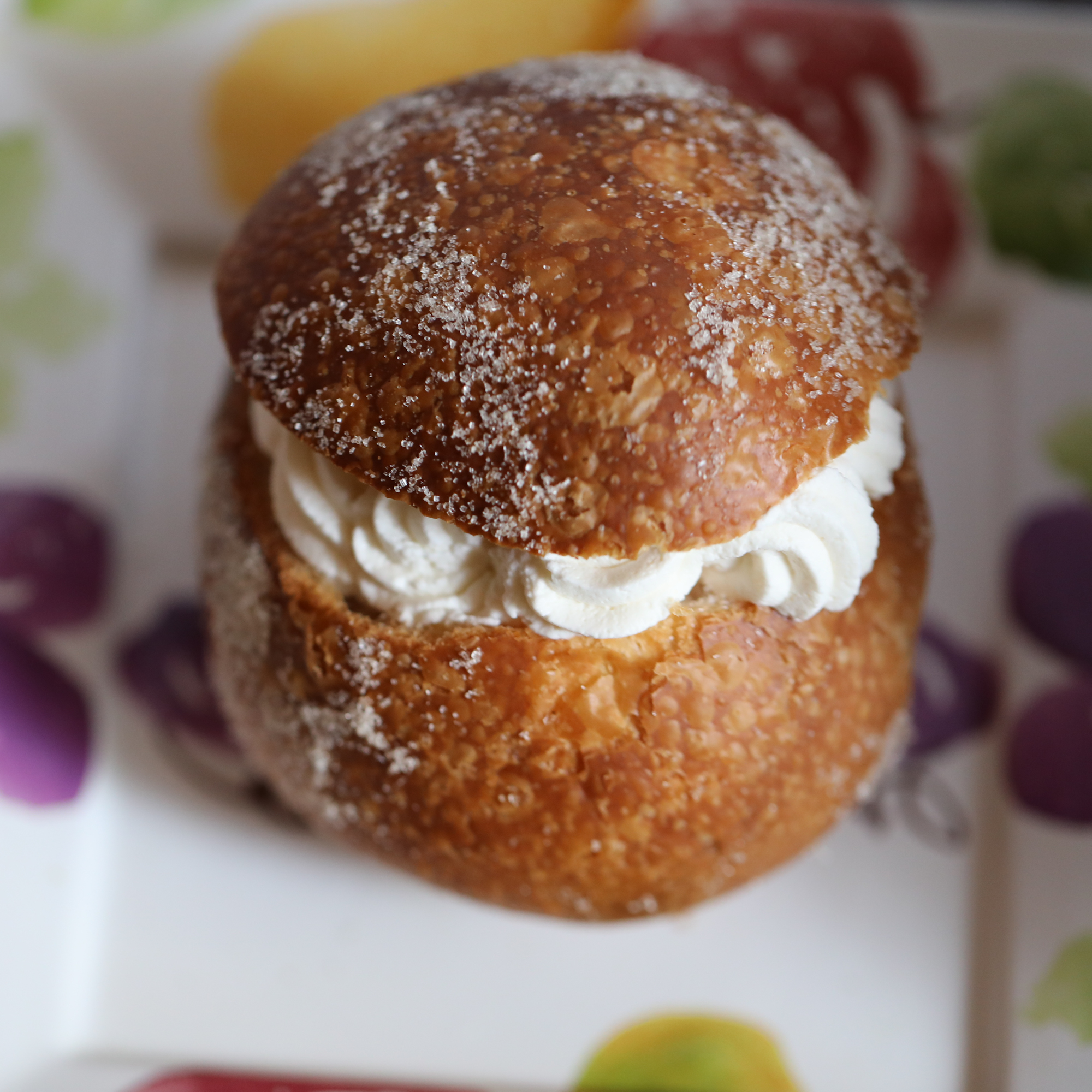Semla sourdough airfryer doughnut