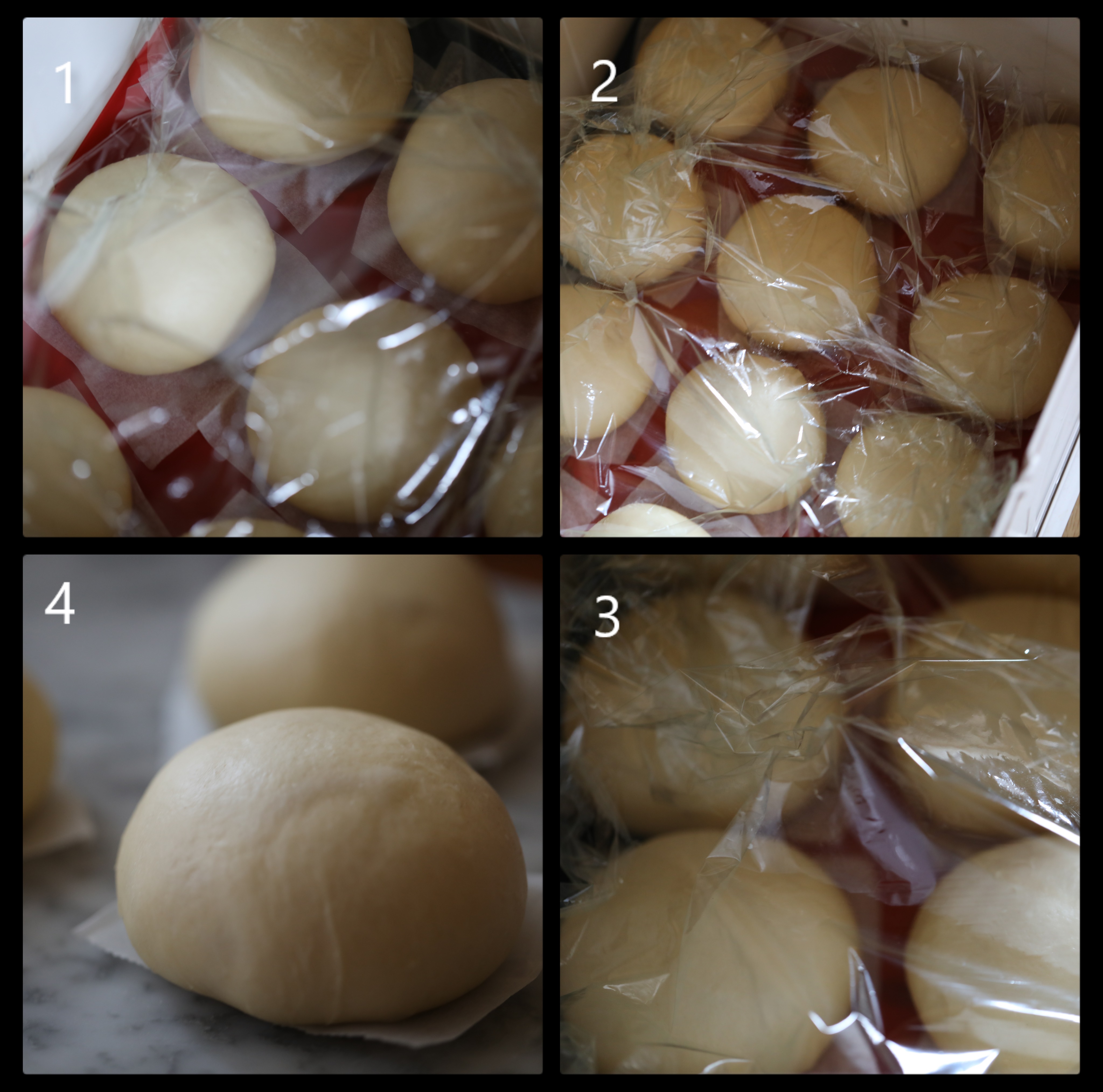 Final proof, sourdough doughnuts