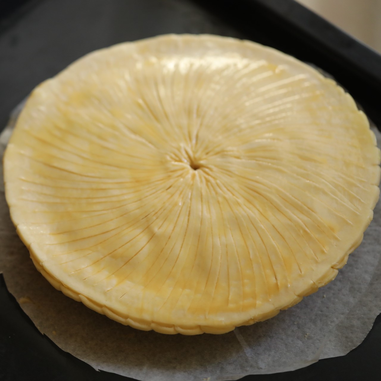 Galette Ispahan - assembling 5